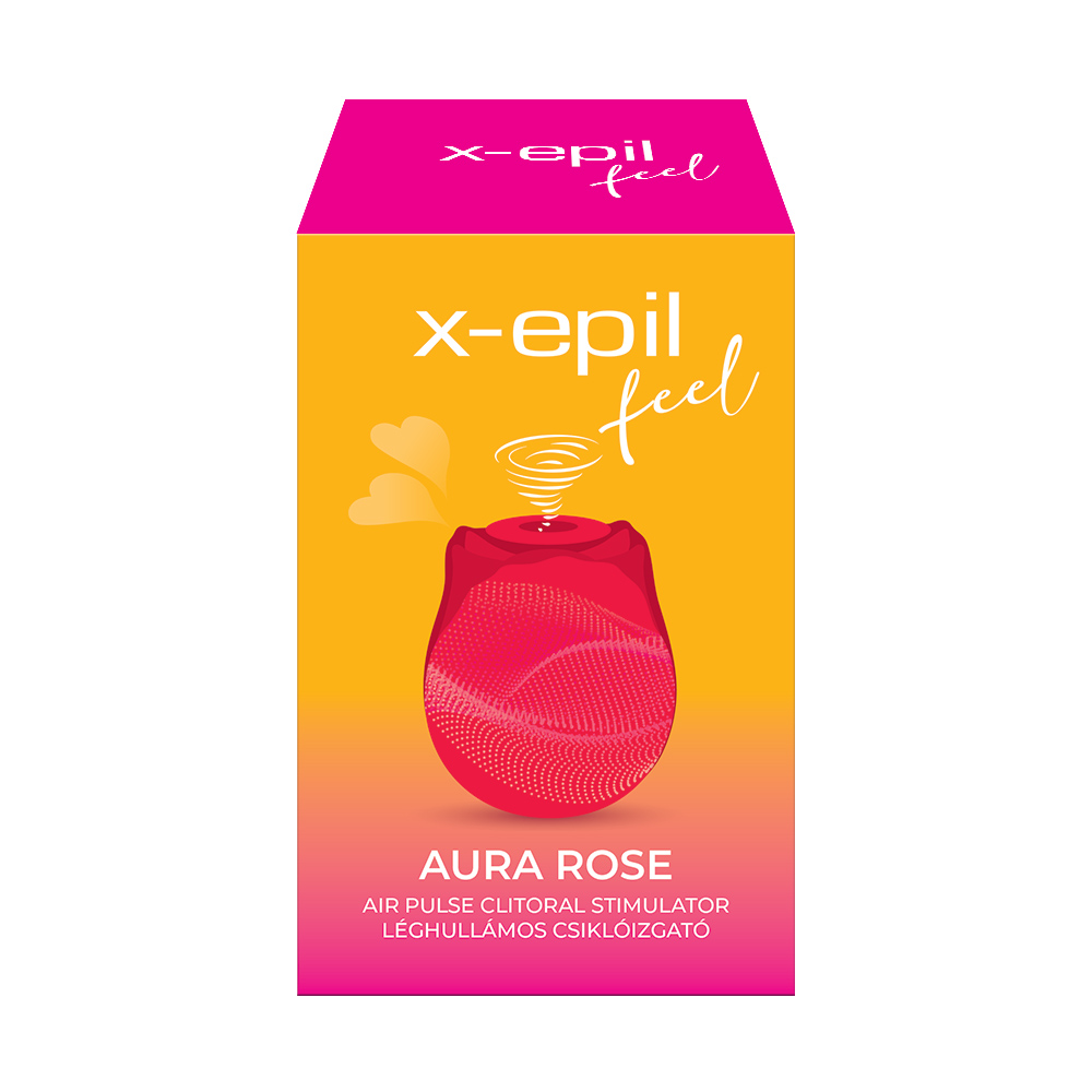 X-Epil Feel Aura Rose Léghullámos csiklóizgató