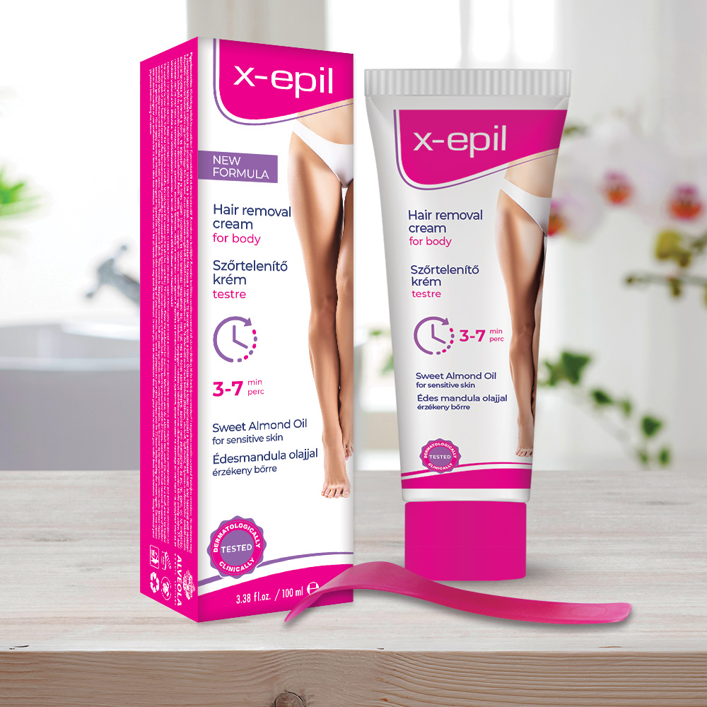 X-Epil Szőrtelenítő krém 100ml