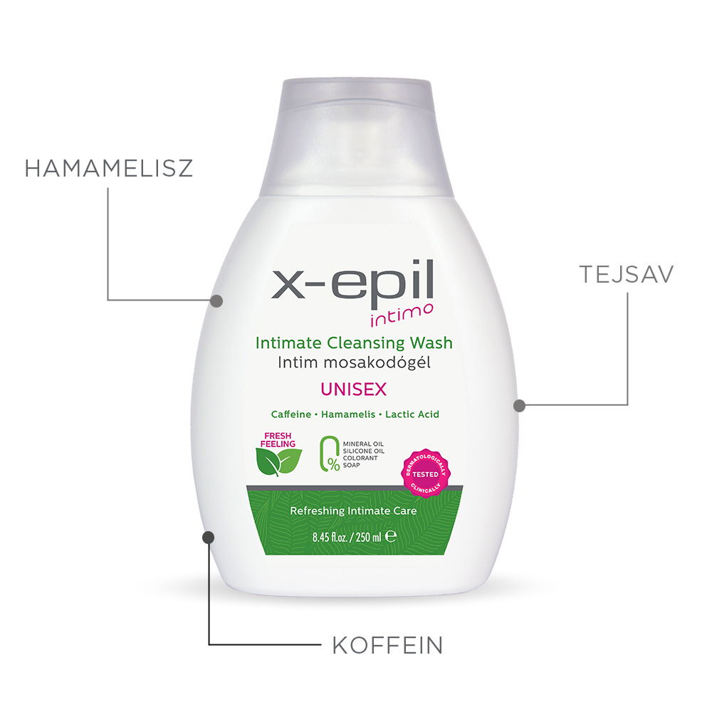 X-Epil Intimo Intim mosakodógél Unisex 250ml