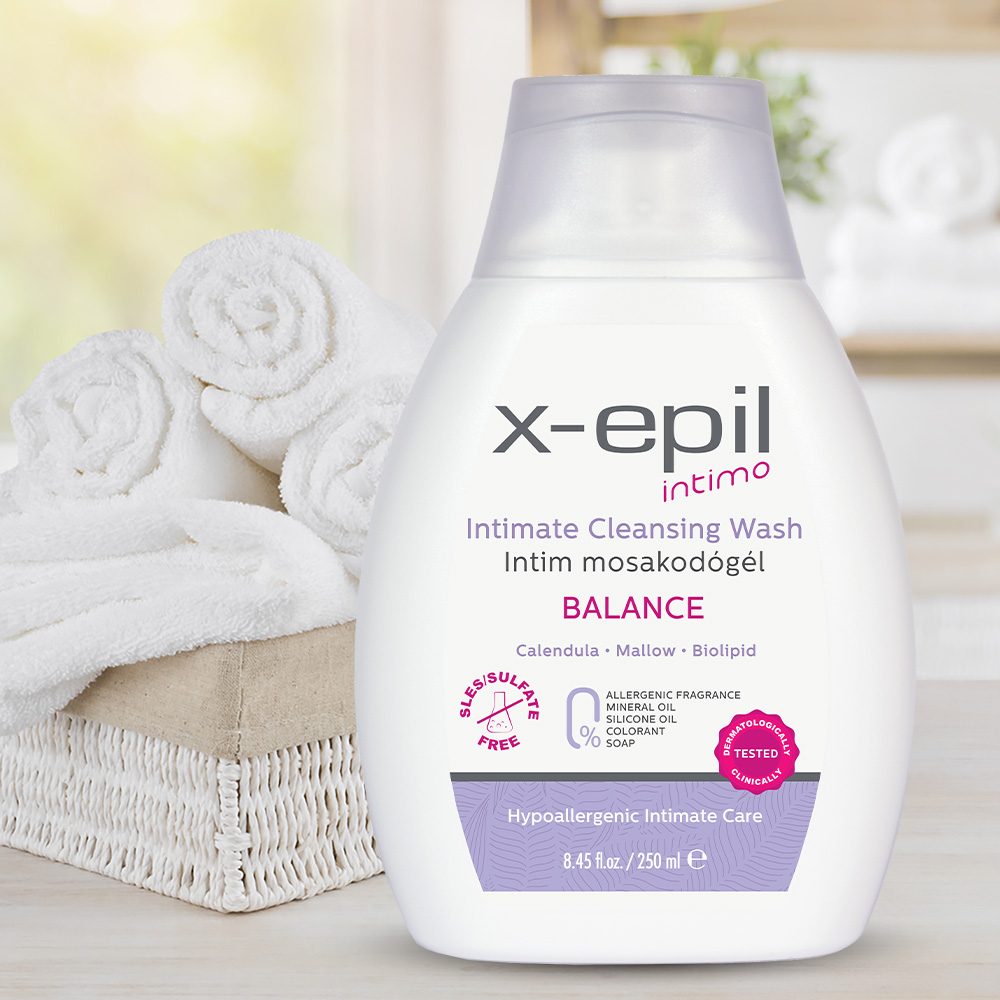 X-Epil Intimo Intim mosakodógél Balance 250ml