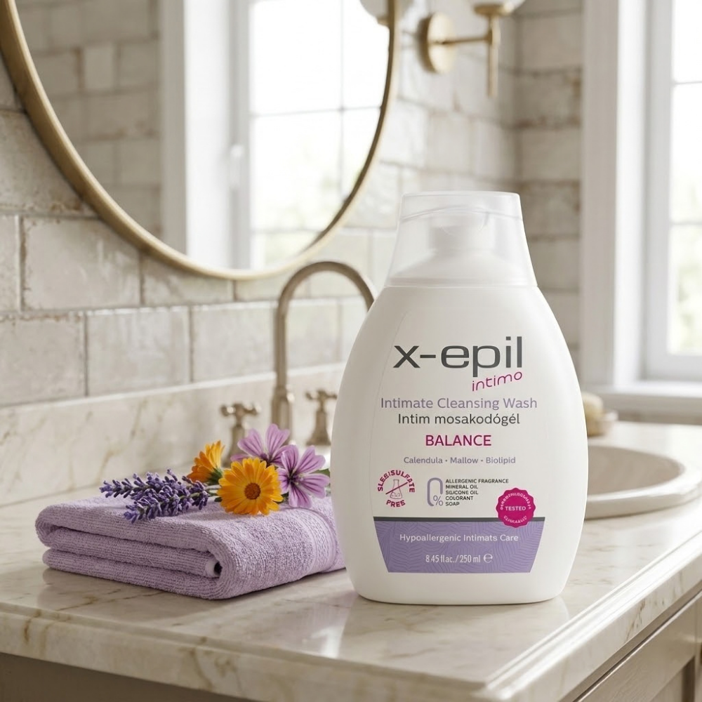X-Epil Intimo Intim mosakodógél Balance 250ml