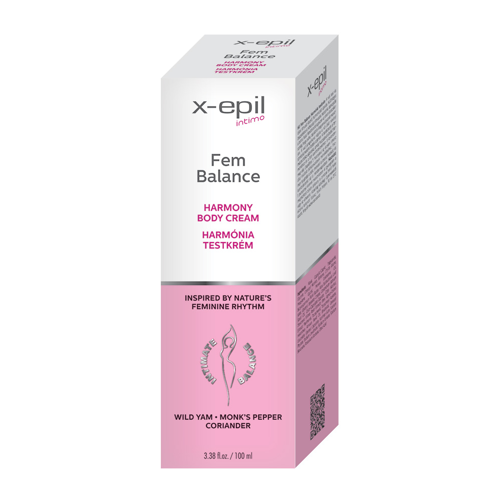 X-Epil Intimo Fem Balance Harmónia testkrém 100ml