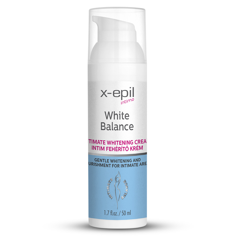 X-Epil Intimo White Balance intim fehérítő krém 50ml