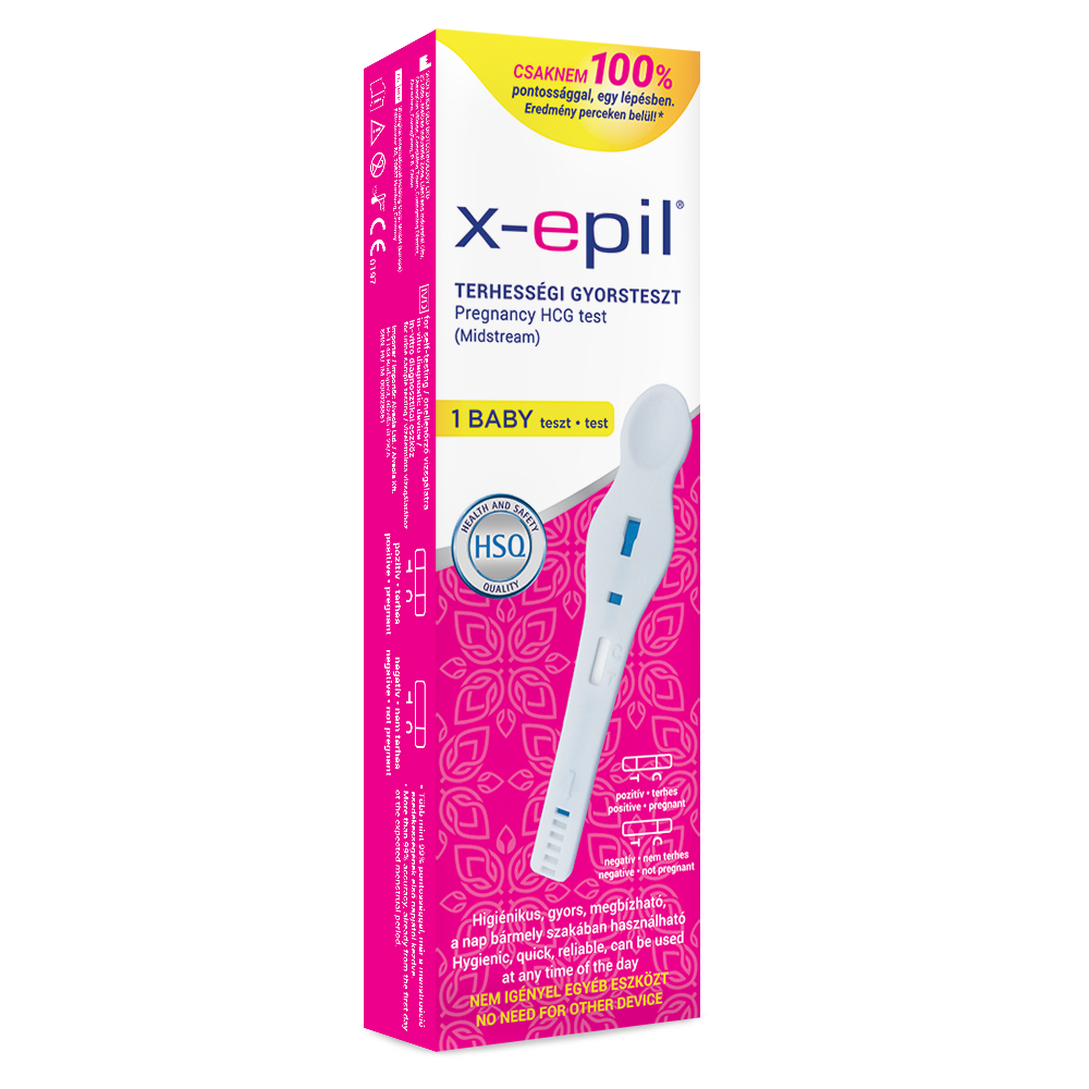X-Epil Terhességi gyorsteszt pen 1db