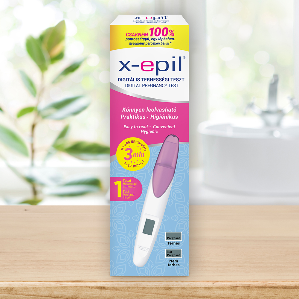 X-Epil Digitális terhességi teszt 1db