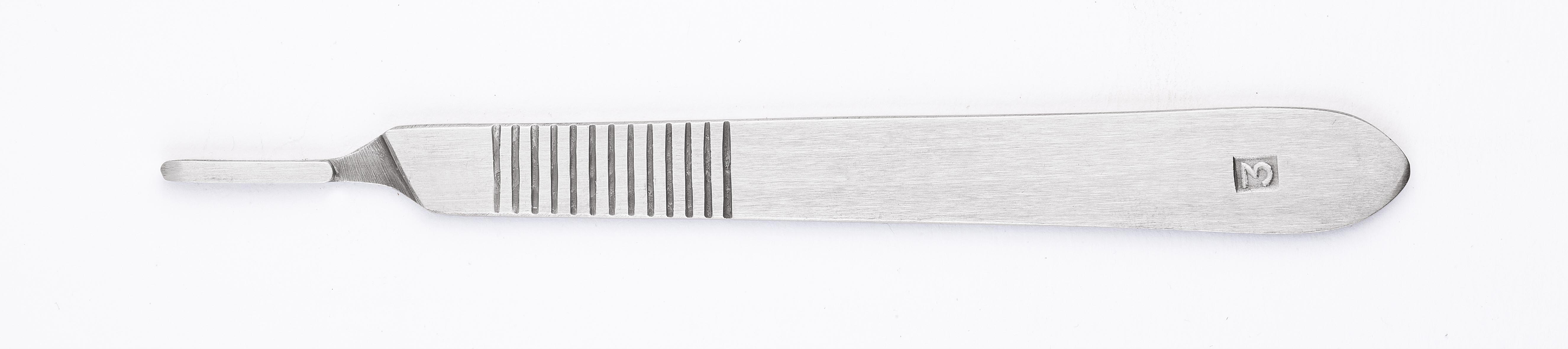 ProSafe rozsdamentes pedikűr szike- és késpenge nyél #3