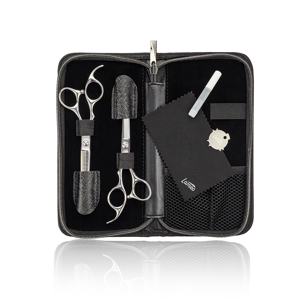 Stage Pro Set Offset Silver 5,5" bal kezes Professzionális Ollókészlet