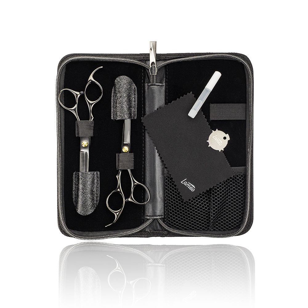Stage Pro Set Offset Black 5,5" Professzionális Ollókészlet Fekete