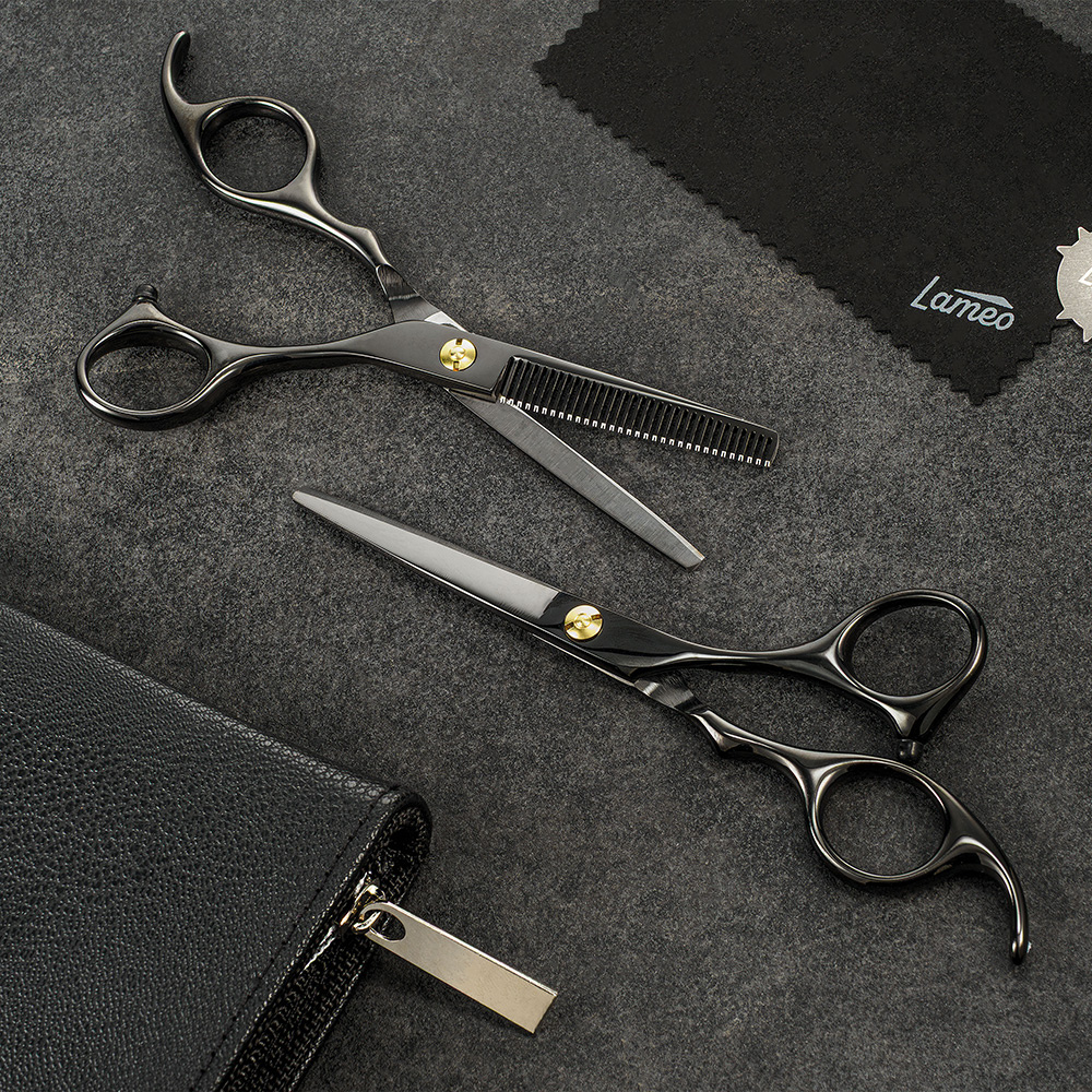 Stage Pro Set Offset Black 5,5" Professzionális Ollókészlet Fekete