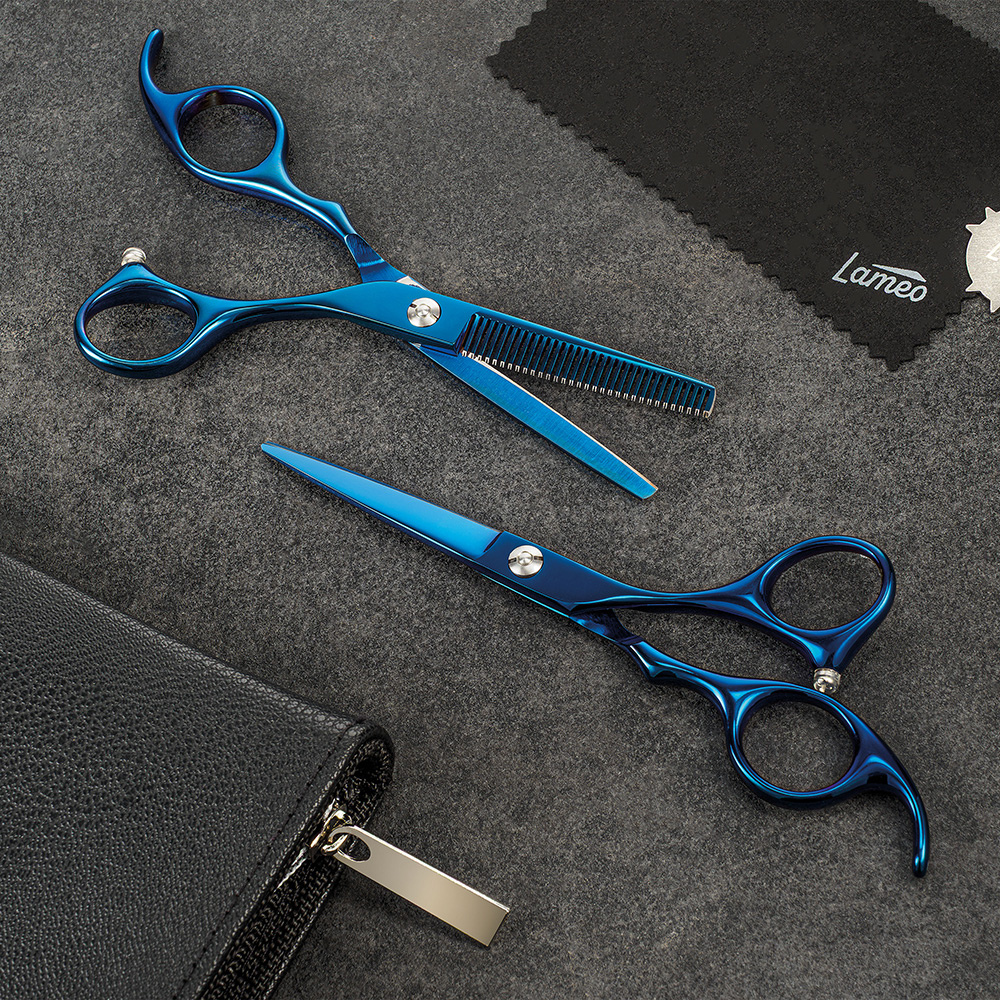 Stage Pro Set Offset Blue 6" Professzionális Ollókészlet Kék