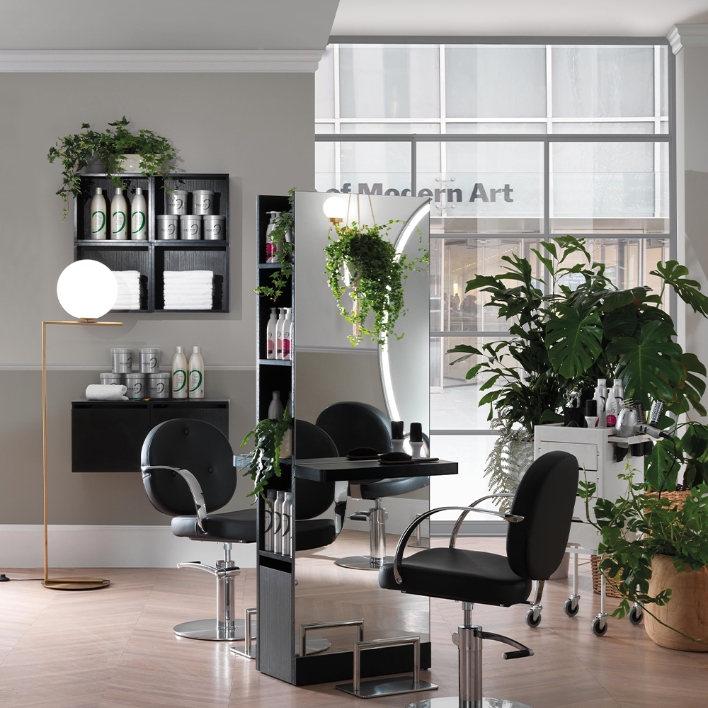 Luce Duo kétoldalas tükör polccal