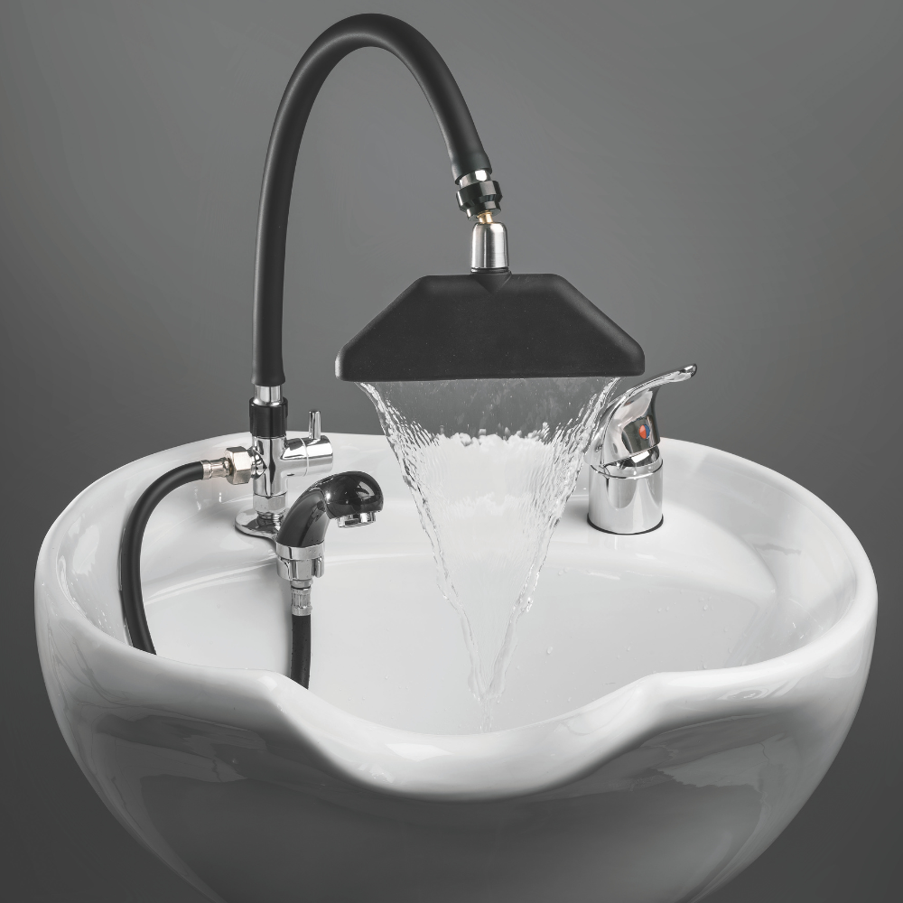 Vízesés öblítő szett samponozóhoz