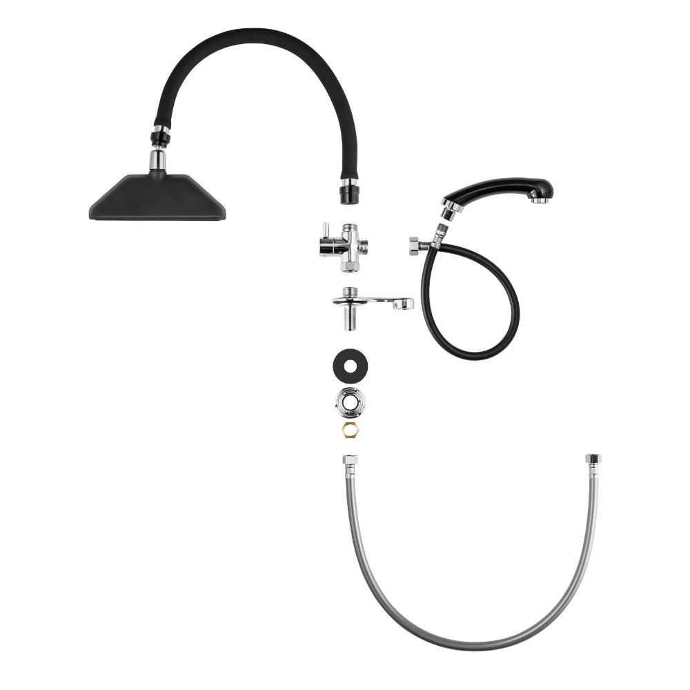 Vízesés öblítő szett samponozóhoz