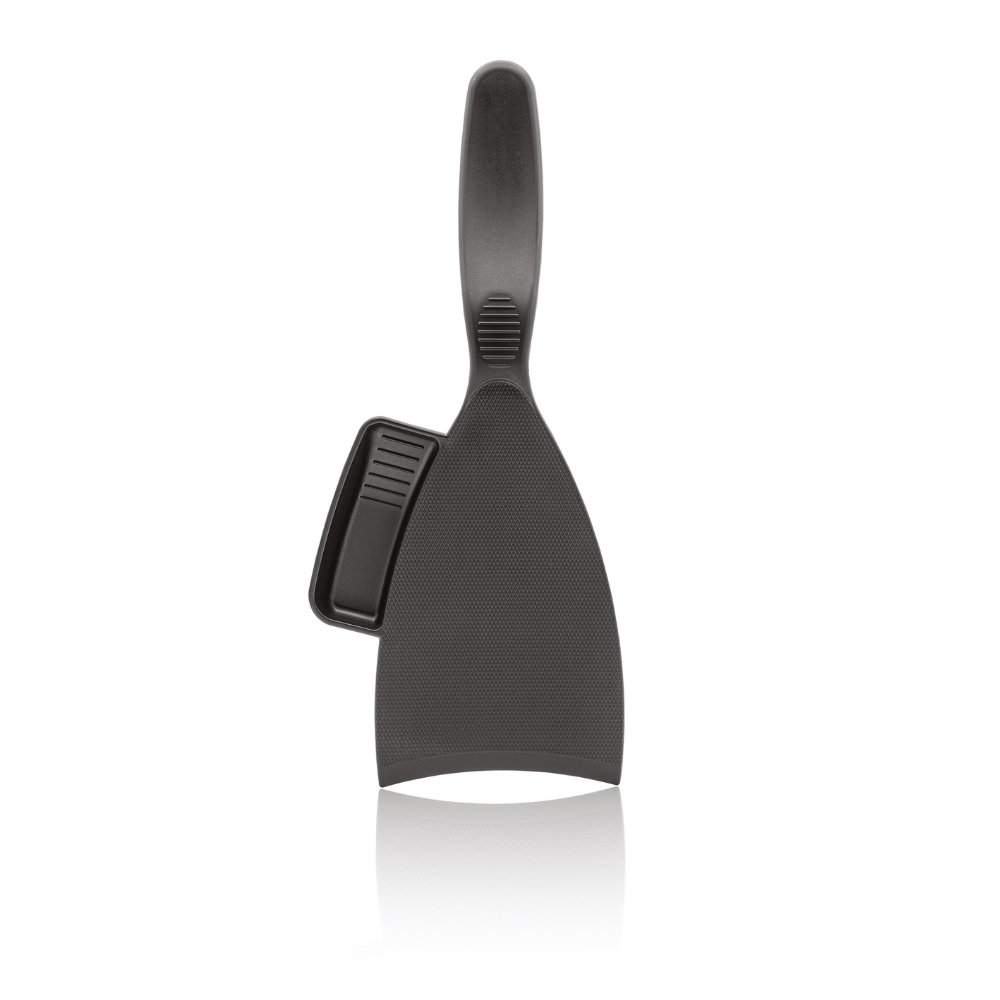 Melír- és balayage spatula beépített festéktartállyal 32 cm