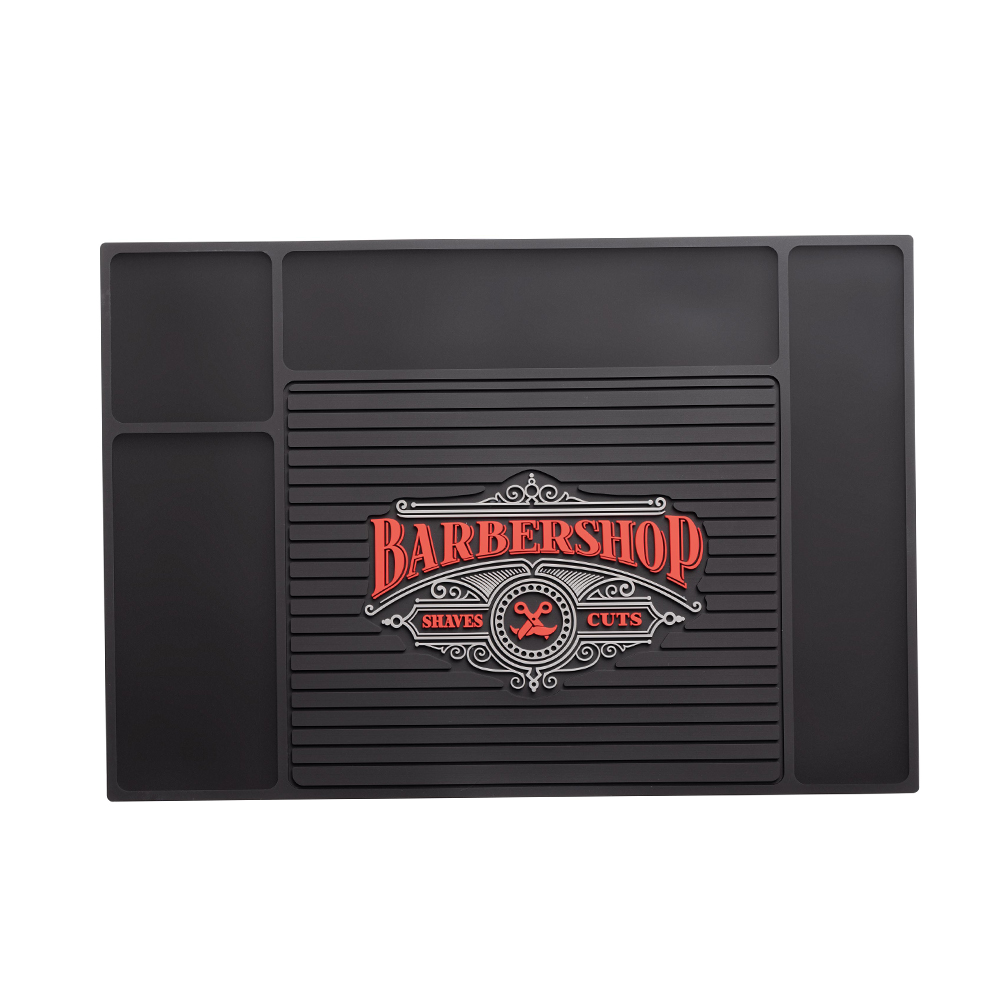 BarberShop mintás szilikon szőnyeg