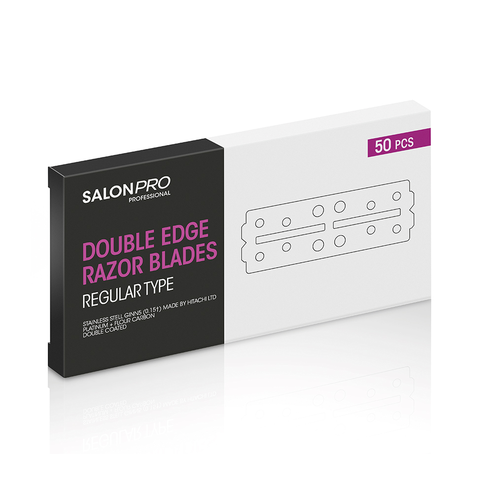 Double Salon PRO univerzális rozsdamentes acél borotvapenge 50db