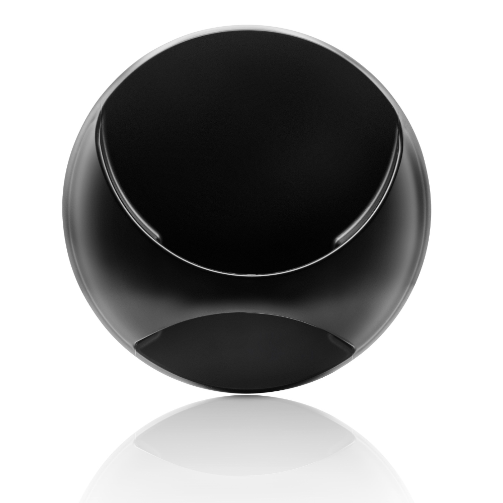 Kerek kézi tükör gumírozott szél 27 cm