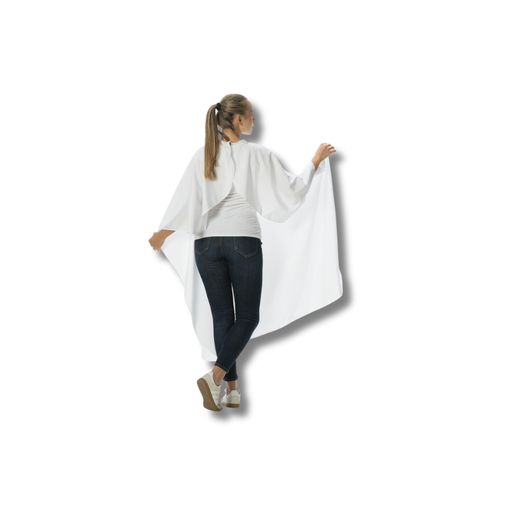 COMFORT PRO antisztatikus, vízálló beterítő kapcsos fehér