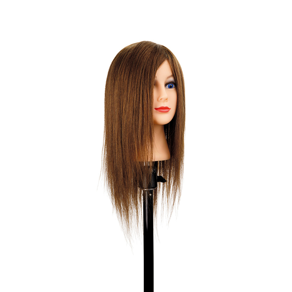 Babafej hosszú, valódi hajjal - 40/45 cm Szín 5