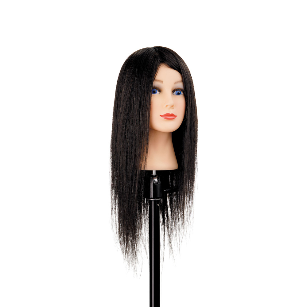 Babafej hosszú, valódi hajjal - 40/45 cm Szín 3