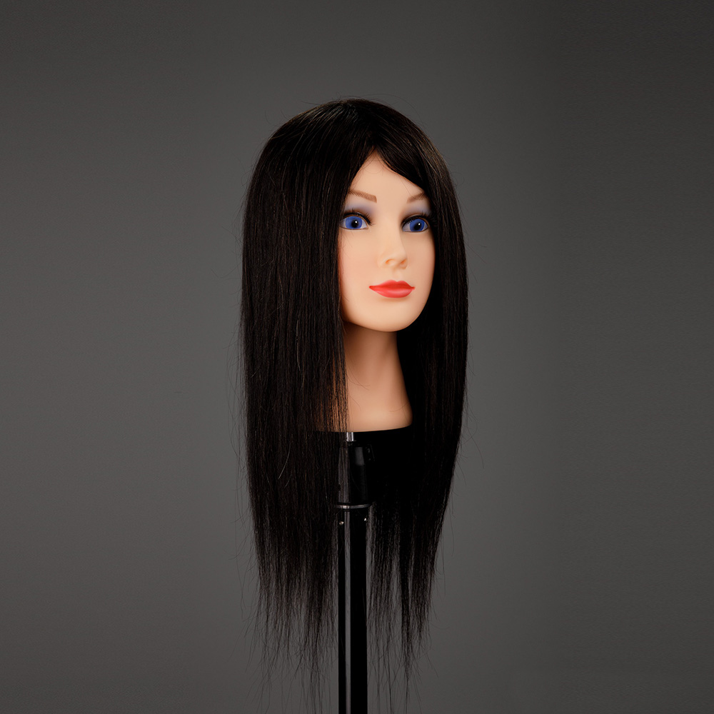 Babafej extra hosszú, valódi hajjal - 45/50 cm Szín 3