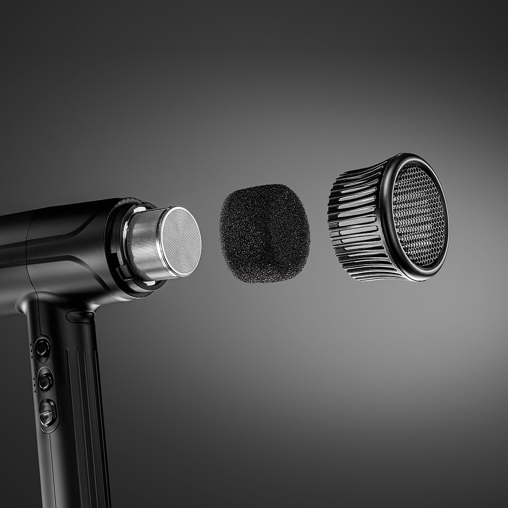 Sthauer Alpha Ionic Black Professzionális Ionos Hajszárító