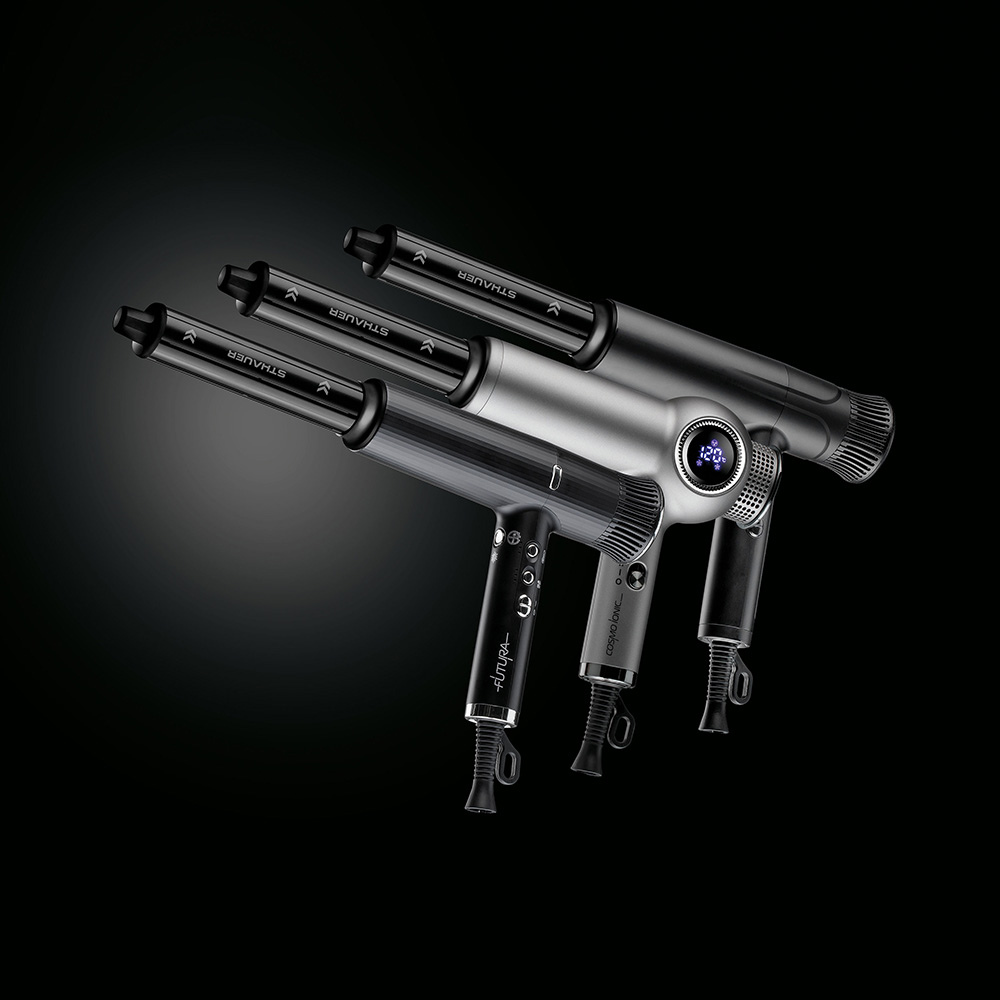 Sthauer Professzionális hullámosító szett csipesszel