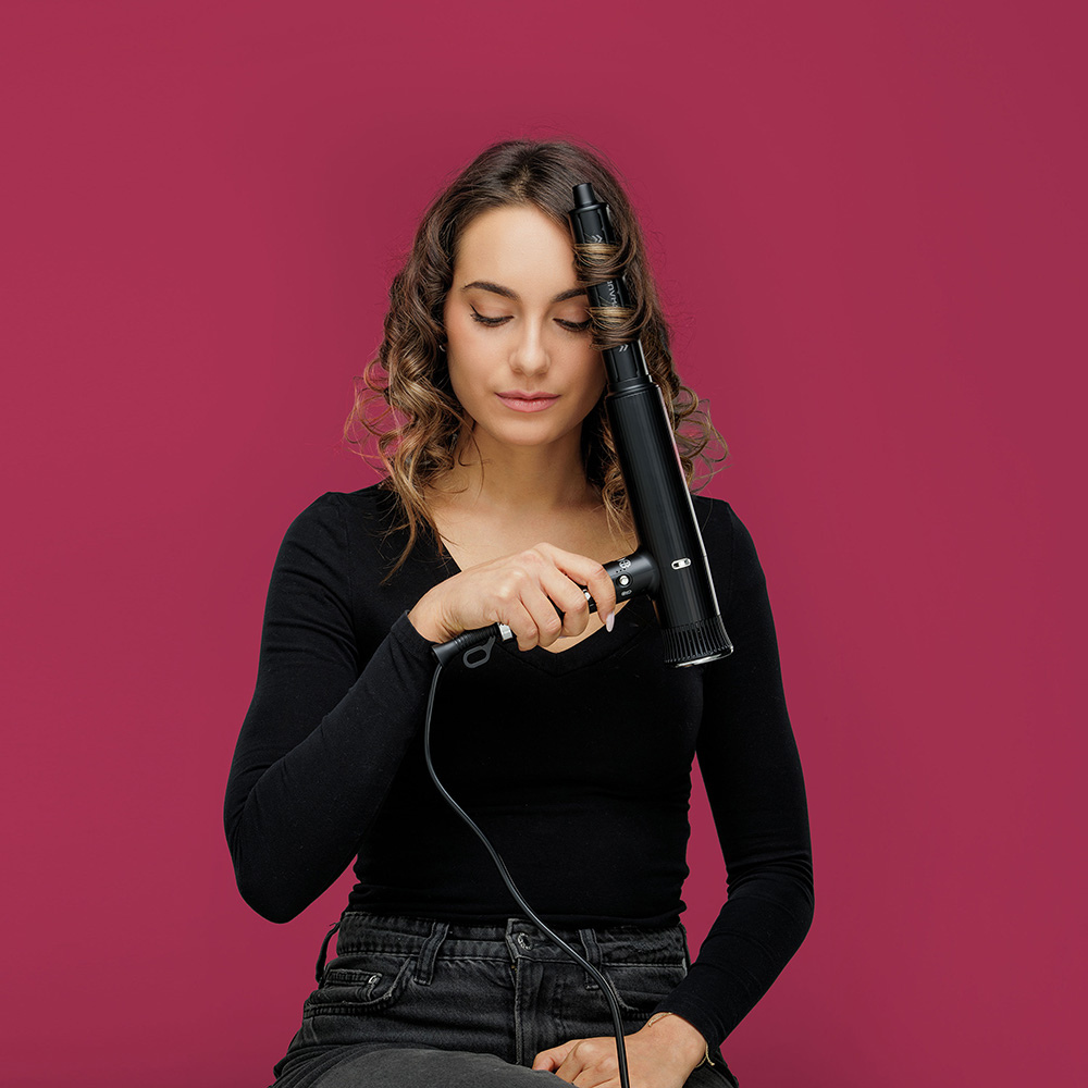 Sthauer Professzionális hullámosító szett csipesszel