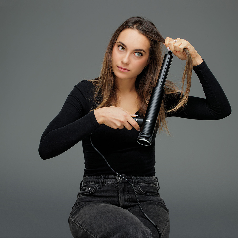 Sthauer Professzionális hullámosító szett csipesszel