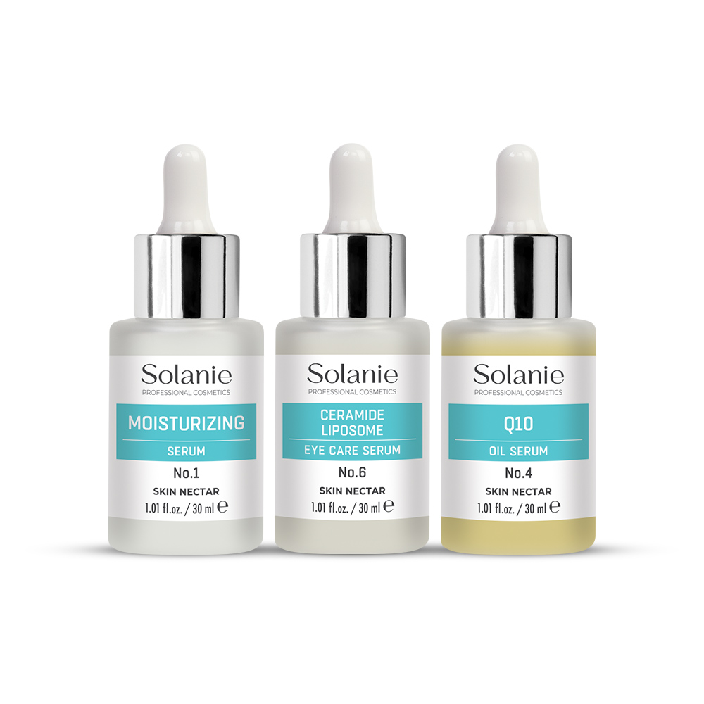 SOLANIE SZÁRAZ, ÉRZÉKENY BŐRRE SZÉRUM CSOMAG