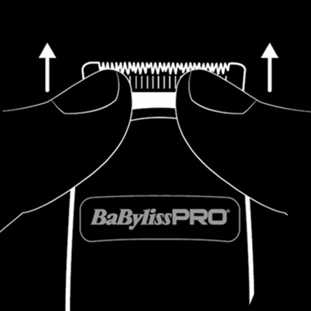 BaByliss PRO U - 40mm  penge BPFX7880E/RGE