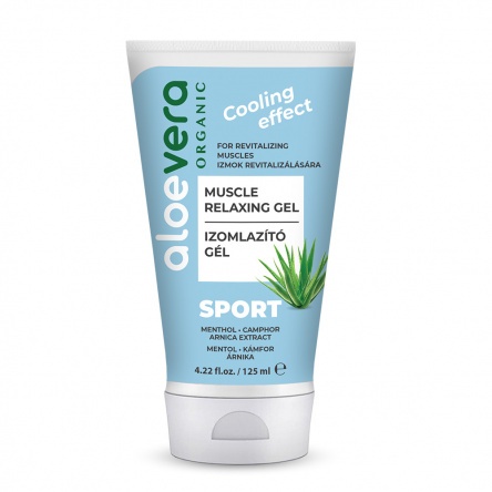 Aloe Vera Organic Sport Izomlazító gél  125ml