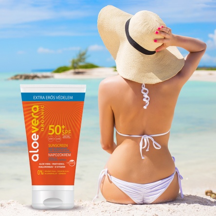 Eredeti Aloe Vera SPF50 napozókrém arcra és testre 150ml