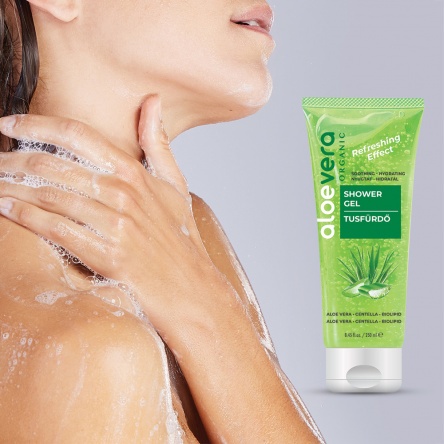 Aloe Vera Organic Frissítő tusfürdő 250ml