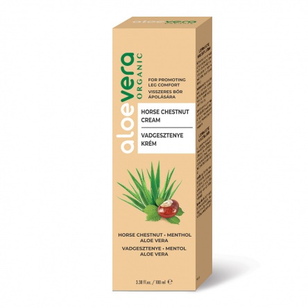 Aloe Vera Organic Vadgesztenye krém 100ml