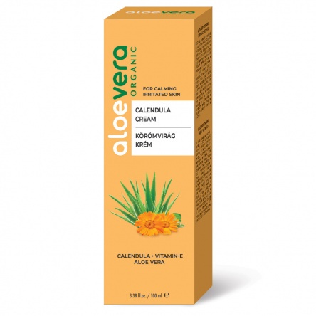 Aloe Vera Organic Körömvirág krém 100ml