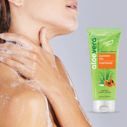 Aloe Vera Organic tusfürdő 250ml - Glowing Effect