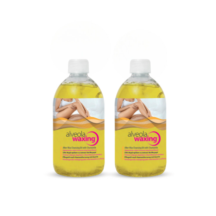 Alveola Waxing Gyantázás utáni lemosó olaj Kamillával 2x300ml