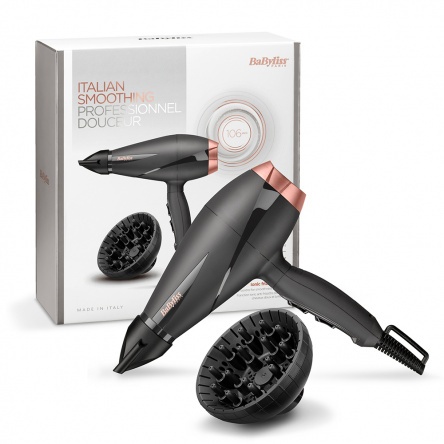 BaByliss Smooth Pro Ionos hajszárító 2100W, AC motor