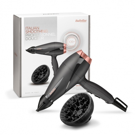 BaByliss Smooth Pro Ionos hajszárító 2100W, AC motor