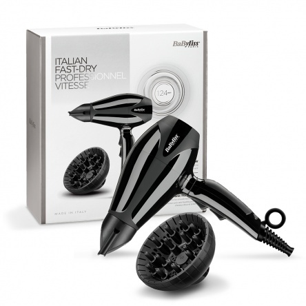 BaByliss Compact Pro Ionos hajszárító 2400W, AC motor