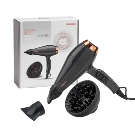 BaByliss Air Pro Ionos hajszárító 2200W, AC motor