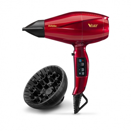 BaByliss Veloce Ionos hajszárító 2200W, Digitális motor