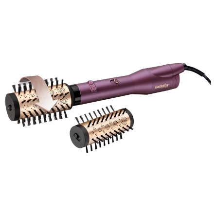 BaByliss Big Hair Dual Forgókefés hajformázó 650W, 2 kieg. bordó