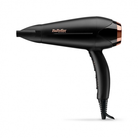 BaByliss Turbo Shine Ionos Hajszárító 2200W fekete-rose gold