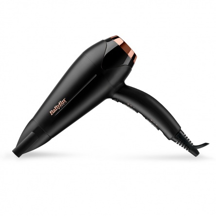 BaByliss Turbo Shine Ionos Hajszárító 2200W fekete-rose gold