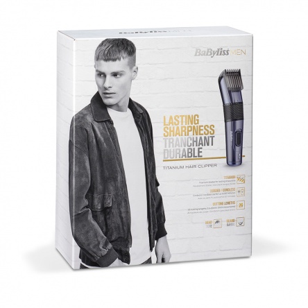 BaByliss Titanium Vezetékes/vezeték nélküli hajvágó