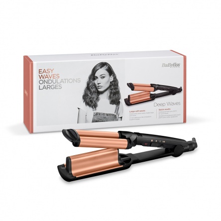 BaByliss Rose Gold Deep Waves tourmaline kerámia hullámvas