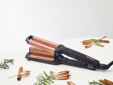 BaByliss Rose Gold Deep Waves tourmaline kerámia hullámvas