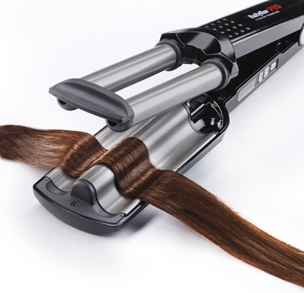 BaByliss PRO Ionos 3D triplavas, hajsütővas 19mm